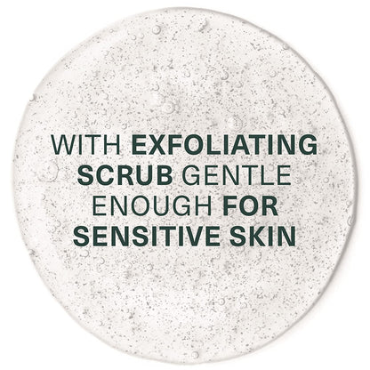 Glycolic Acid Face Wash - Facial Cleanser and Scrub - 10% Glycolic Acid, AHA - Salicylic Cleanser - 6 Fl. Oz