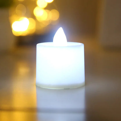 3/6/12/24Pcs Flameless LED Tealight Tea Candles Wedding Light Romantic Candles Lights for Birthday Party Wedding Decoration Home